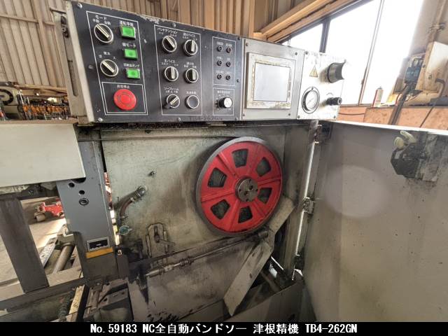 NC全自動バンドソー｜津根精機｜TB4-262GN｜中古機械リスト｜大沼機工